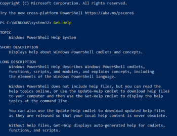 PowerShell code