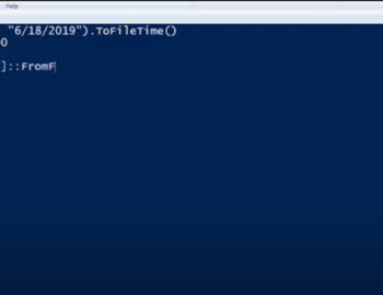 PowerShell timestamping process