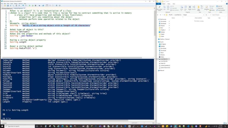 powershell foreach add to custom object