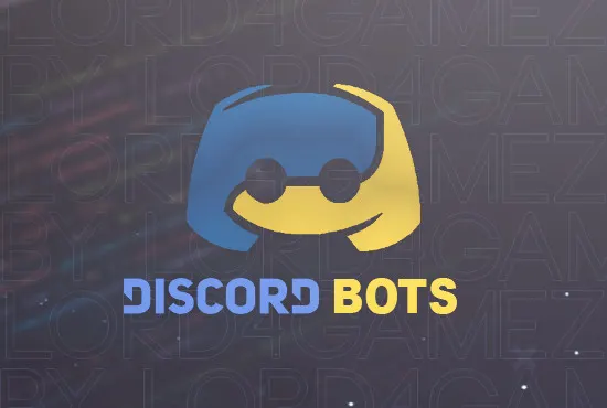 Discord emblem with the inscription discord bots