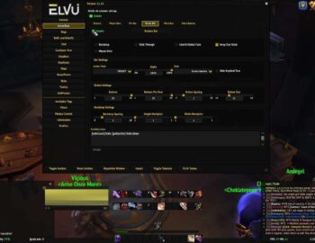 Process of how to use elvui