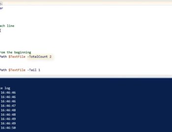 Reading Files in PowerShell code