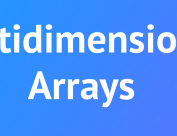 multidimensional arrays white words on blue plain fond